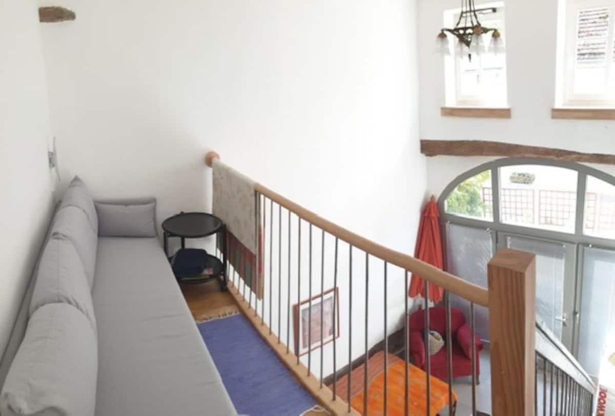Moderne Wohnung Mit Studio In Bauernhausscheune Am See Biersdorf Екстериор снимка